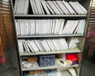 Cabinet full of stamping up!