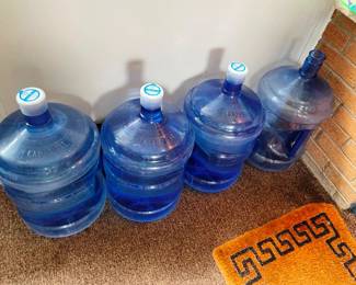 Water jugs to fit the water cooler
