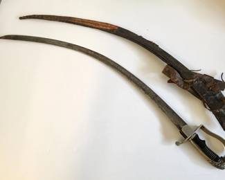 1890s Ethiopian Gurade Cavalry Saber Sword Battle of Adwa