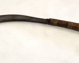 Antique Indonesian Kiewang Kelewang Sword Machete