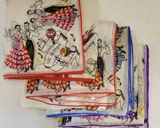 1951 Arthur Murray Silk Hankies Carol Stanley