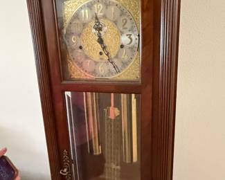Sligh Grandfather Clock with Moon Phase Dial