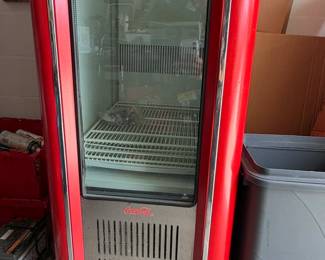 Vintage CocaCola Refrigerator Display Case True GDM second image