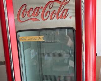 Vintage CocaCola Refrigerator Display Case True GDM third image