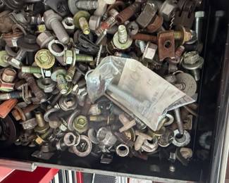 Craftsman Drawer Rolling Tool Chest with Assorted Hardware and Automotive Bulbs third image