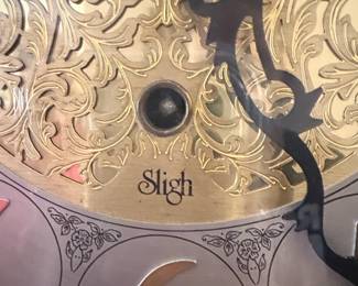 Sligh Grandfather Clock with Moon Phase Dial third image