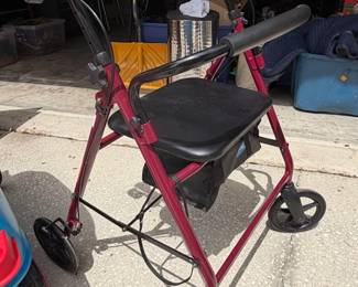 Medline Wheel Rollator Walker