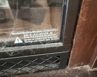 Electric Fireplace Insert second image