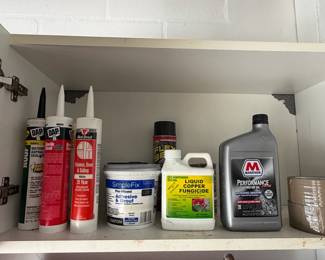 Assorted Home Improvement and Maintenance Supplies