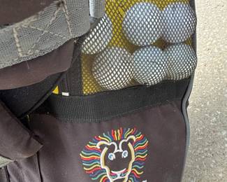 John Daly Grip It and Rip It Stand Golf Bag with Hippo Headcovers second image