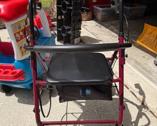 Medline Wheel Rollator Walker third image