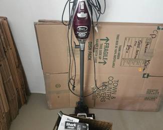 Shark vacuum with all of the attachments and brochures $30