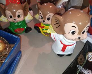 Ceramic Christmas Mouse