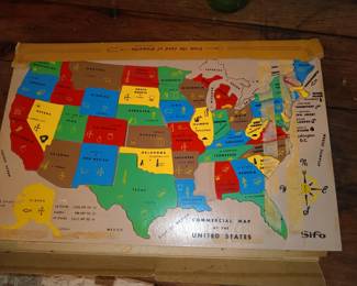 Map of the United States Puzzle