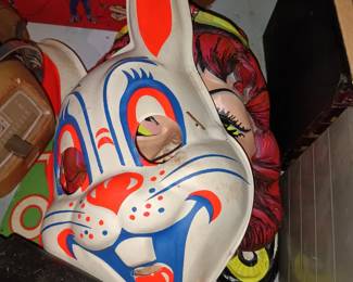 Plastic Halloween Masks
