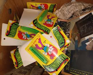 NOS Harmonica Toys