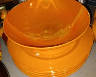Orange Dishes