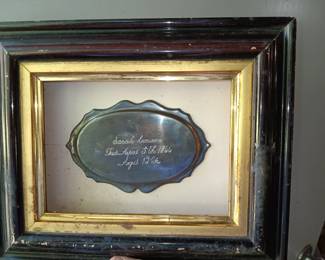 Victorian Coffin Plate