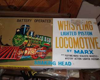 Marx Whistling Locomotive