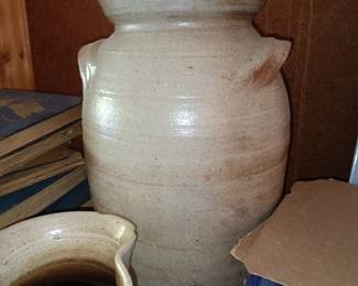 RAndolph County Pottery Churn