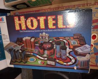 Hotels Board Games