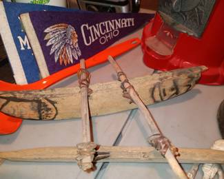 Tribal Outrigger Canoe