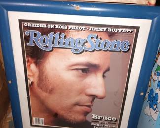 Bruce Springsteen Framed Rolling Stone Cover