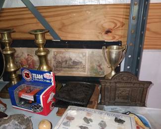 Trophy, Bookends, CAndlesticks, etc