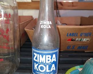 Zimba Cola Bottle