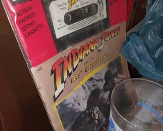 Indiana Jones Tape and Book