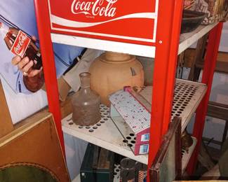 Metal Coke shelf