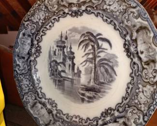 Transferware Plate