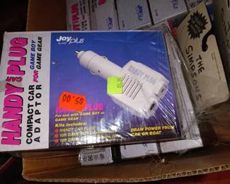 Gameboy Handy Car Plug NOS