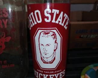 Ohio State Buckeyes Basketball Glass