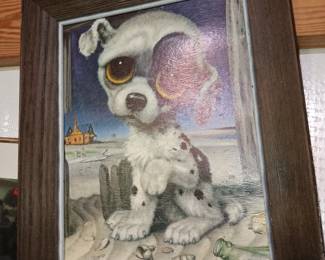 Big Eyed Dog Print