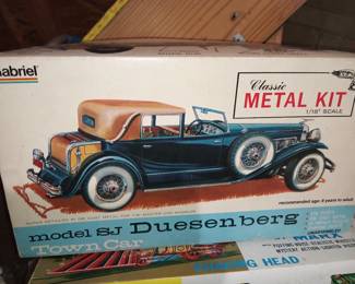Gabriel Metal Automobil Model Kit Duesenberg Town Car