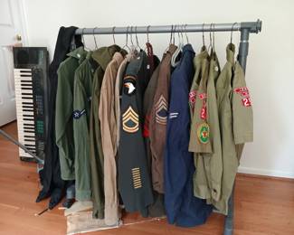 Military and Boy Scout Uniforms