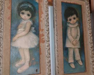 Big Eyed Waif Pictures (Insect Damage on the corners)