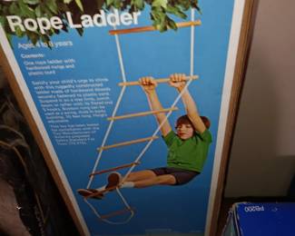Creative Playthings NOS Vintage Rope Ladder