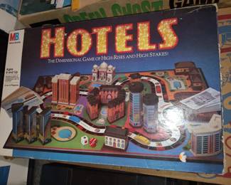 Hotels Board Game