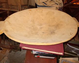 Wood Dough Bowl