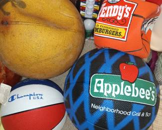 Vintage Basketballs Advertising