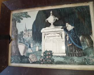 Victorian Mourning Print