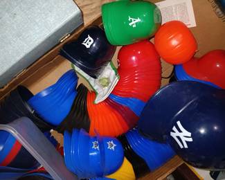 Major League Baseball Ice Cream Helmets