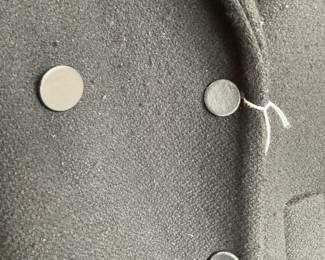 Sonia Rykiel designer wool blend shawl collar coat