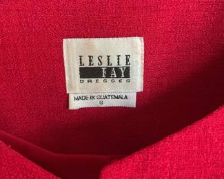 Vintage 1980s 1990s red belted blazer with shoulder pads