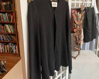 Vintage 1980s St. John Santana knit open cardigan sweater