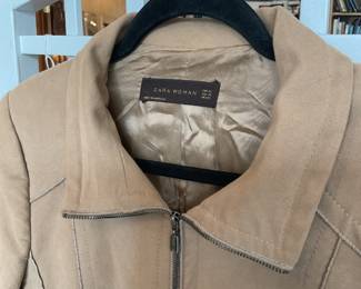 Zara faux suede jcket