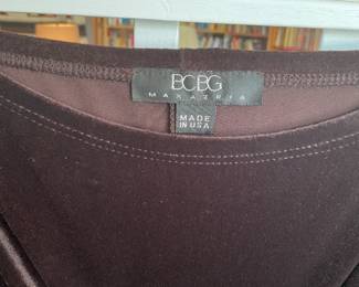Vintage 90s BCBG velour maxi skirt