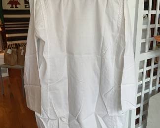 Unbranded linen embroidered white cotton tunic
